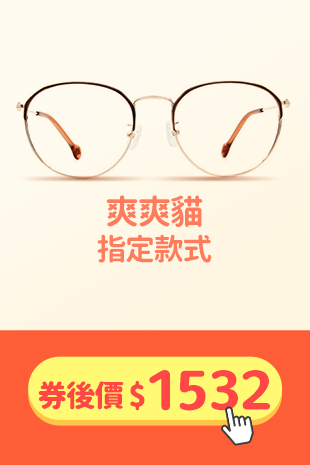 鏡框現折_爽爽貓